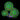 ECC Grouchy Green Zoanthid