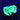 WYSIWYG - Neon Green Candy Cane #2